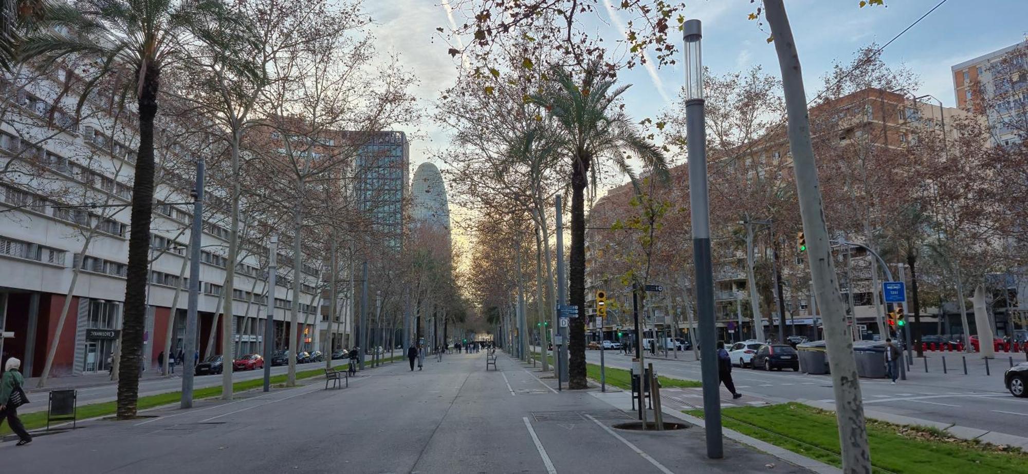 Apartamento En Avenida Diagonal - Torre Glorias - Angeles Terraza Barselona Dış mekan fotoğraf