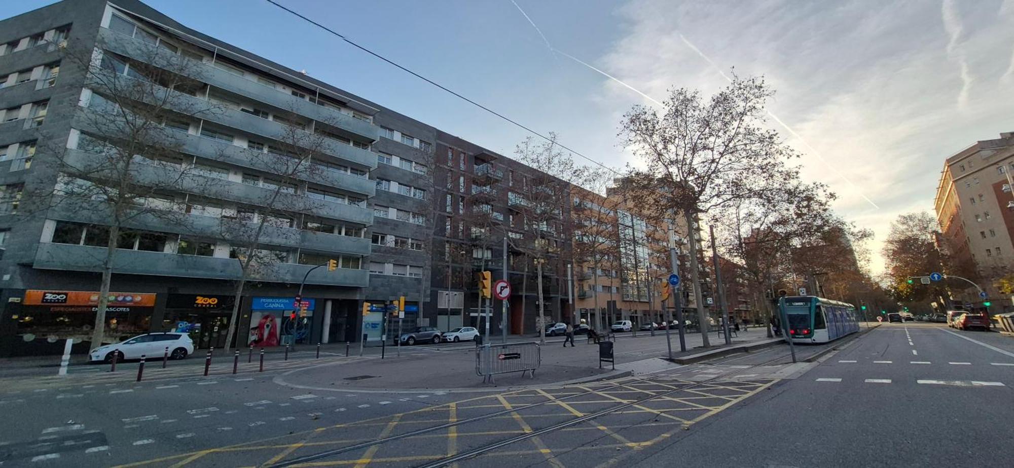Apartamento En Avenida Diagonal - Torre Glorias - Angeles Terraza Barselona Dış mekan fotoğraf