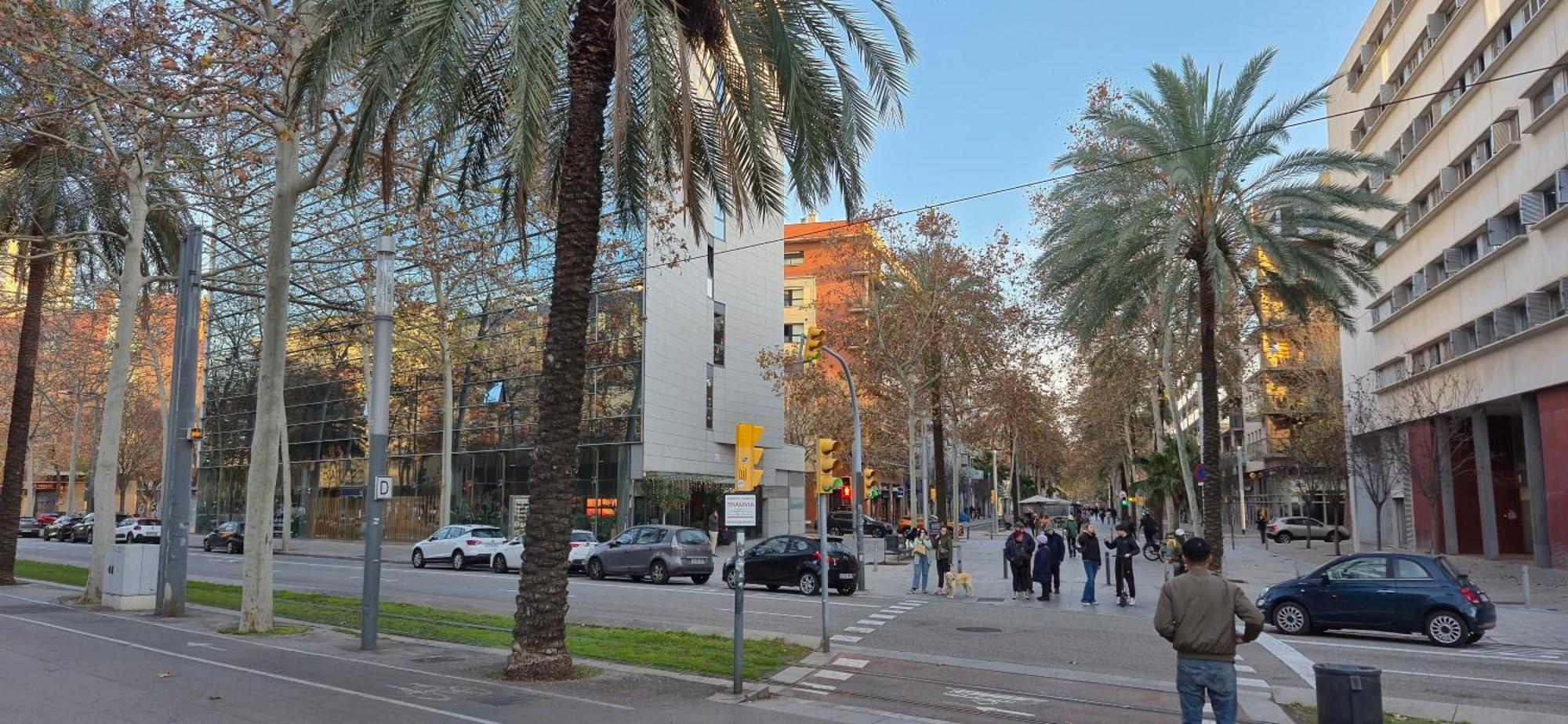 Apartamento En Avenida Diagonal - Torre Glorias - Angeles Terraza Barselona Dış mekan fotoğraf