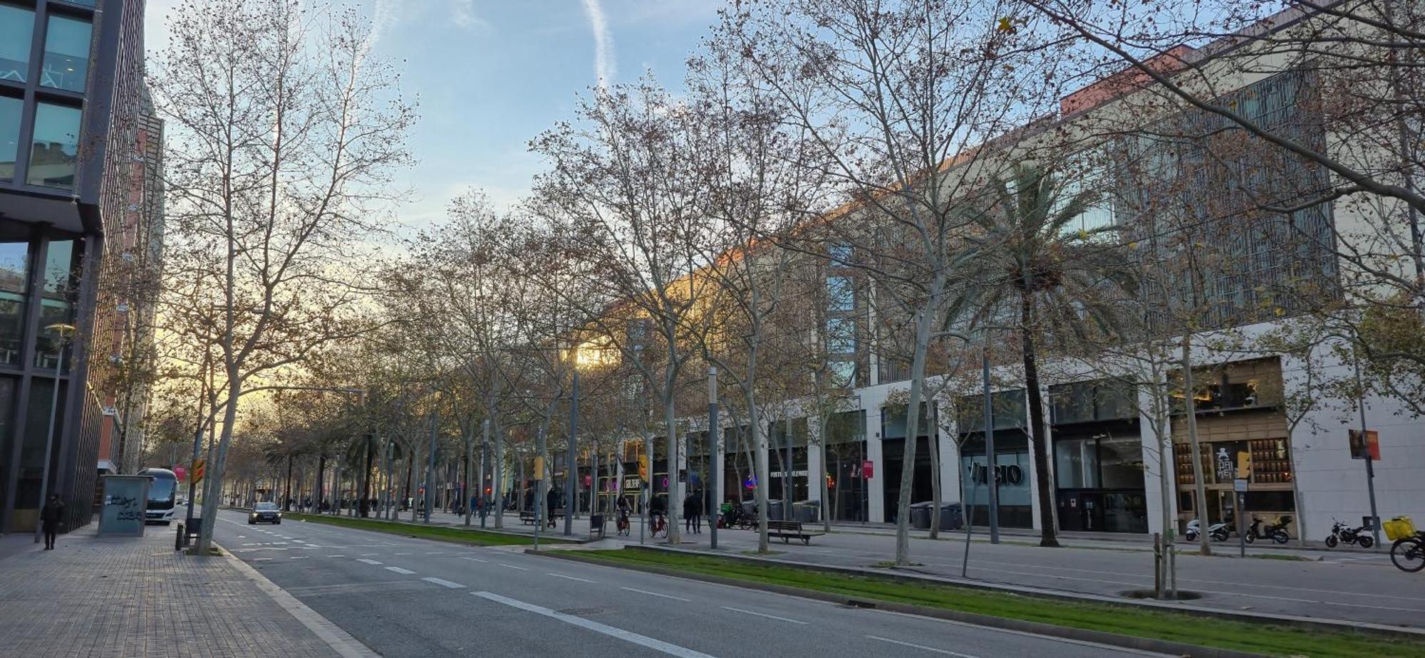 Apartamento En Avenida Diagonal - Torre Glorias - Angeles Terraza Barselona Dış mekan fotoğraf
