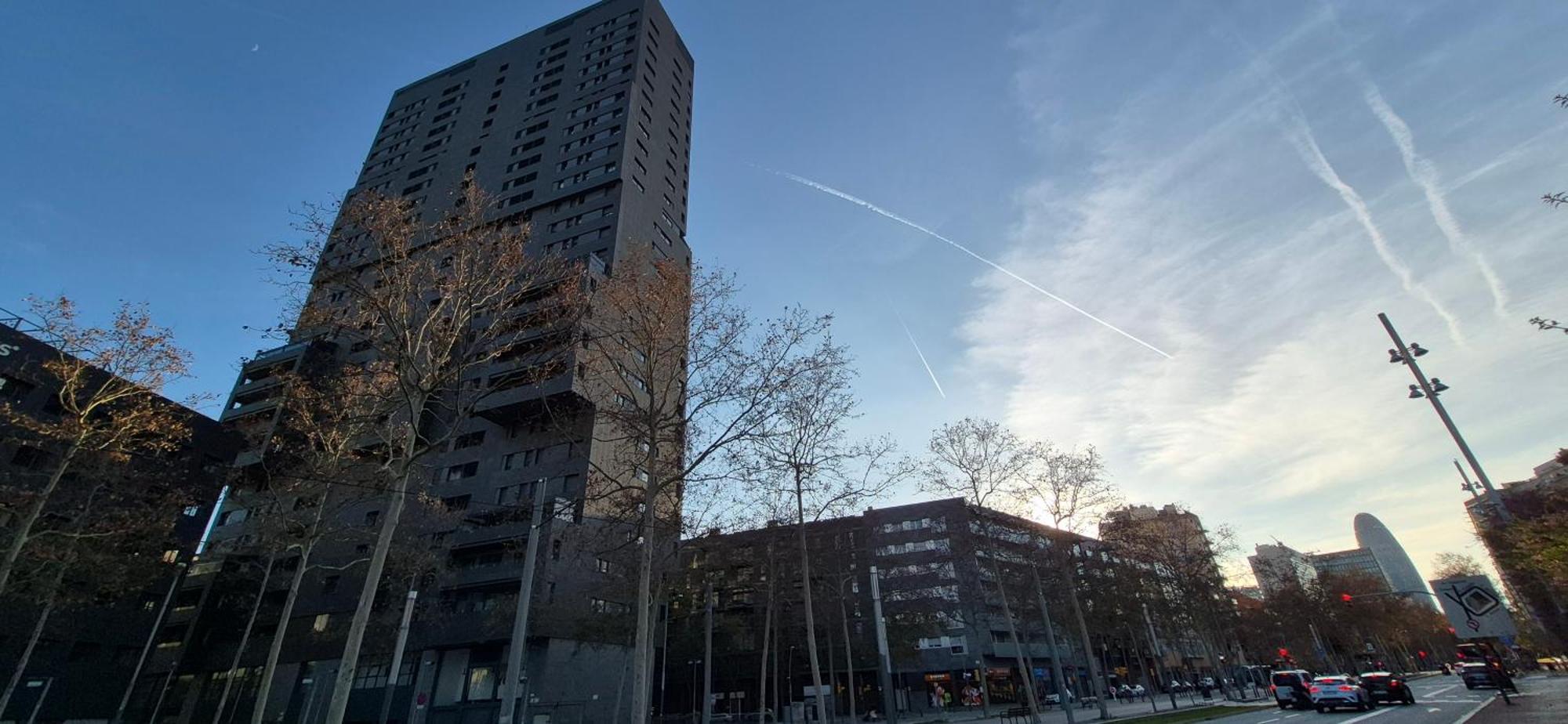 Apartamento En Avenida Diagonal - Torre Glorias - Angeles Terraza Barselona Dış mekan fotoğraf